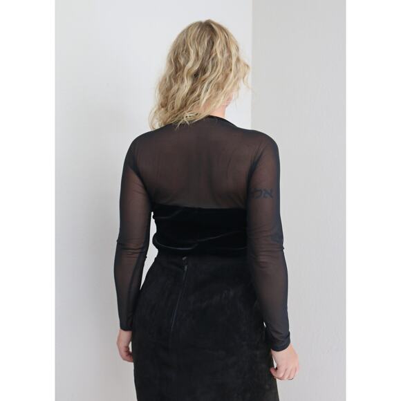 1980's Vintage Black Suede Leather Mini Skirt ~ Women's SM MD 28" 29" Waist 80's - Picture 6 of 10